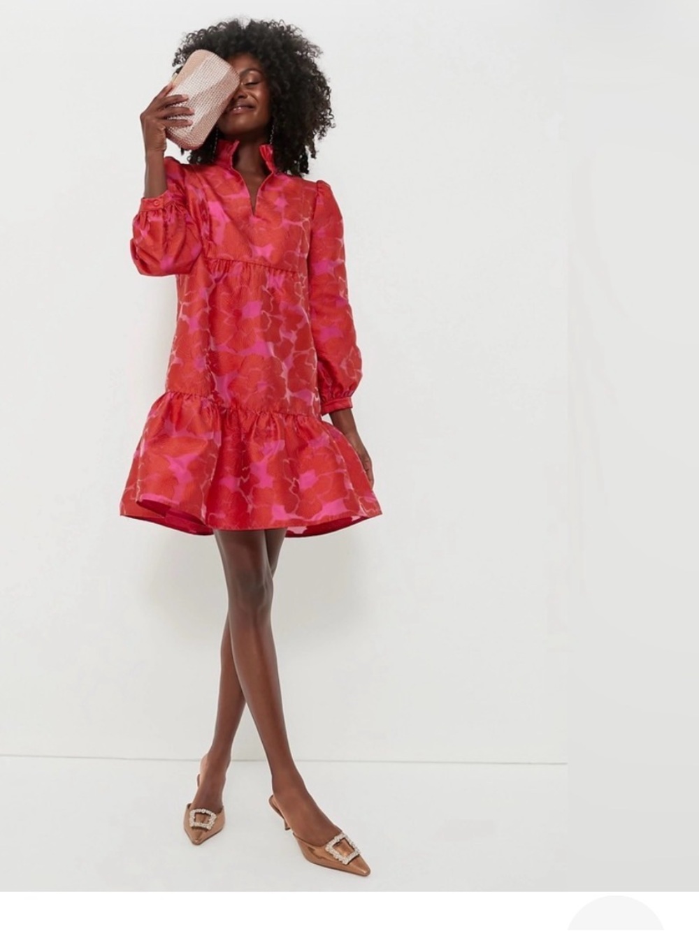 Red Fil Coupe Palmerston Dress
TUCKERNUCK 
NWT